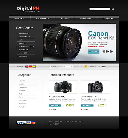 NetSuite Ecommerce Template 0021811b