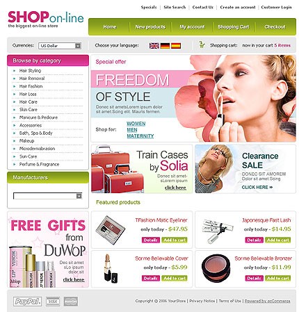 NetSuite Ecommerce Template 0012109b
