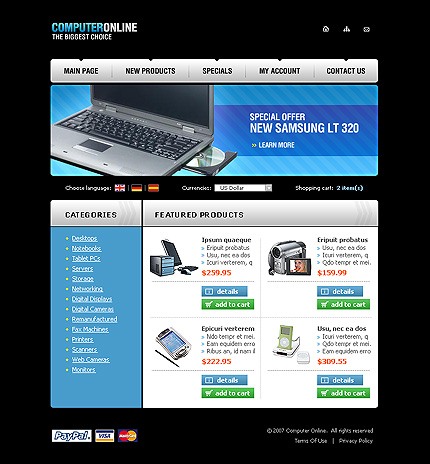 NetSuite Ecommerce Template 0012897b