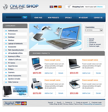 NetSuite Ecommerce Template 0016407b