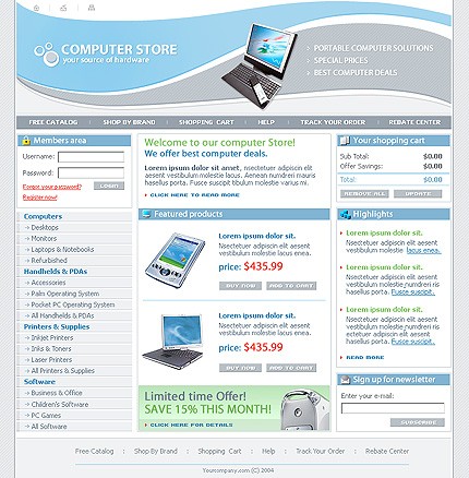NetSuite Ecommerce Template 006661b