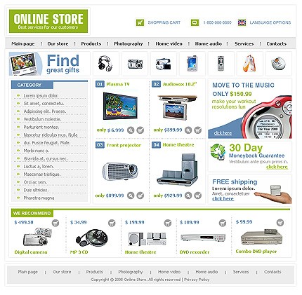 NetSuite Ecommerce Template 009013b