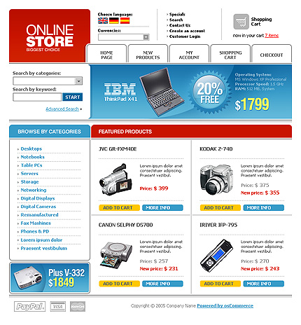 NetSuite Ecommerce Template 009089b