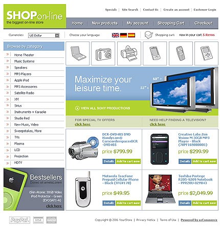 NetSuite Ecommerce Template 0012001b