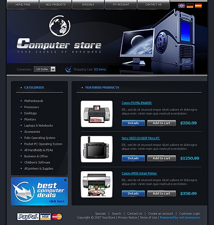 NetSuite Ecommerce Template 0013890b