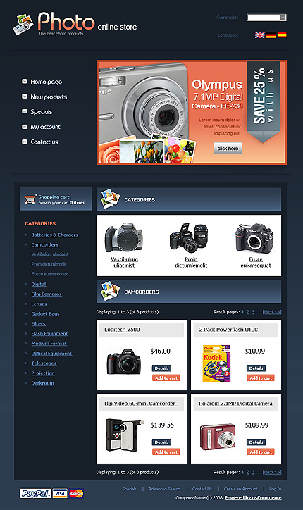 NetSuite Ecommerce Template 0017150b