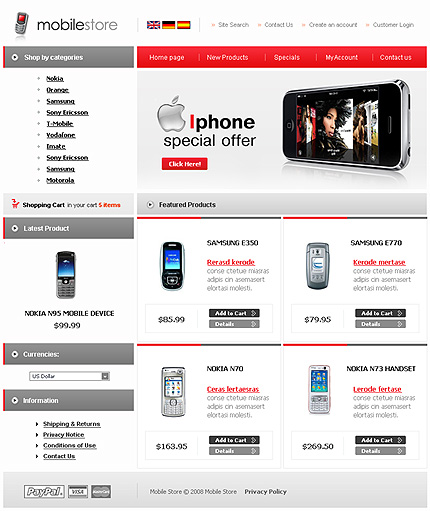 NetSuite Ecommerce Template 0019223b