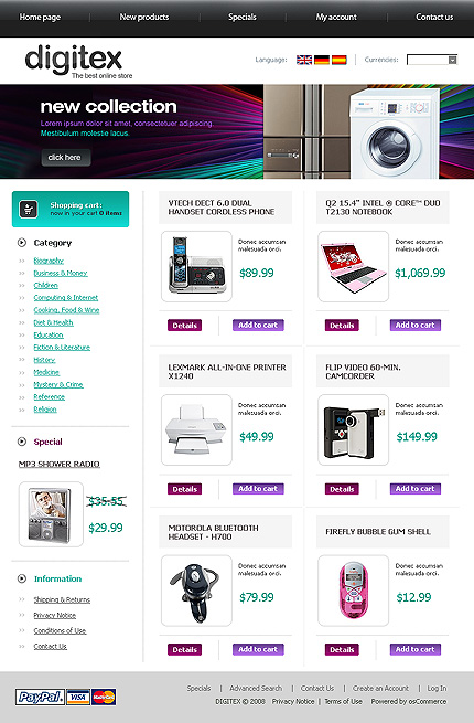 NetSuite Ecommerce Template 0019470b