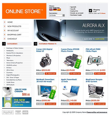 NetSuite Ecommerce Template 008847b