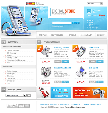 NetSuite Ecommerce Template 009006b