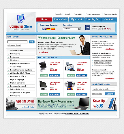 NetSuite Ecommerce Template 009082b