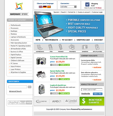 NetSuite Ecommerce Template 009088b
